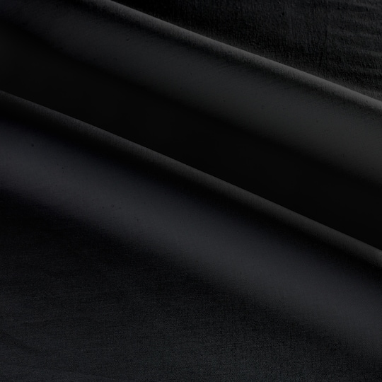 18 yd. Full Bolt: Springs Creative Black Solid Cotton Fabric